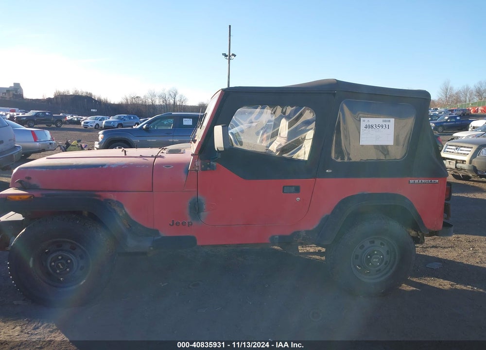 1990 JEEP WRANGLER / YJ S VIN: 2J4FY19E9LJ513029
