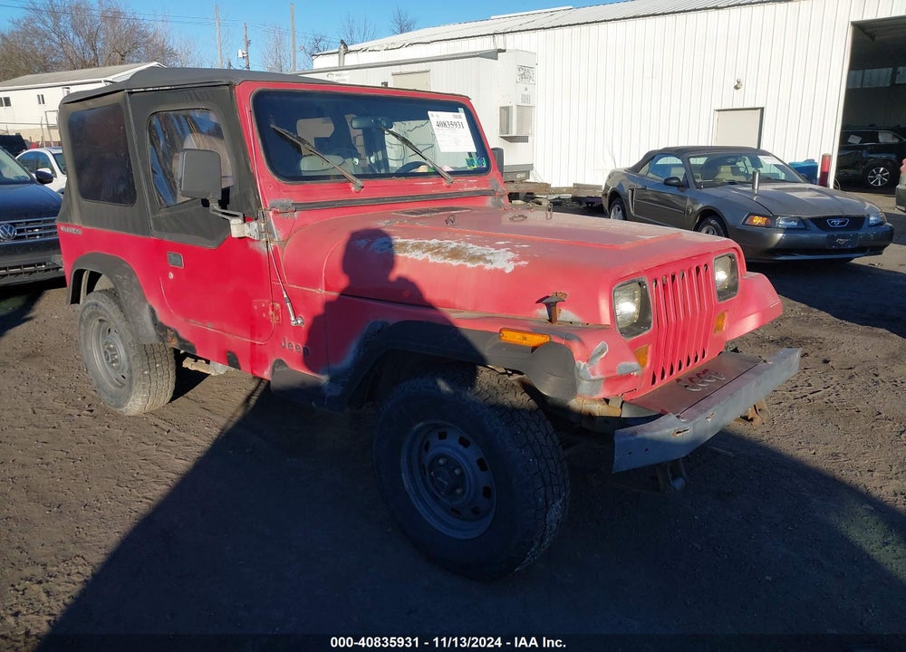 1990 JEEP WRANGLER / YJ S VIN: 2J4FY19E9LJ513029