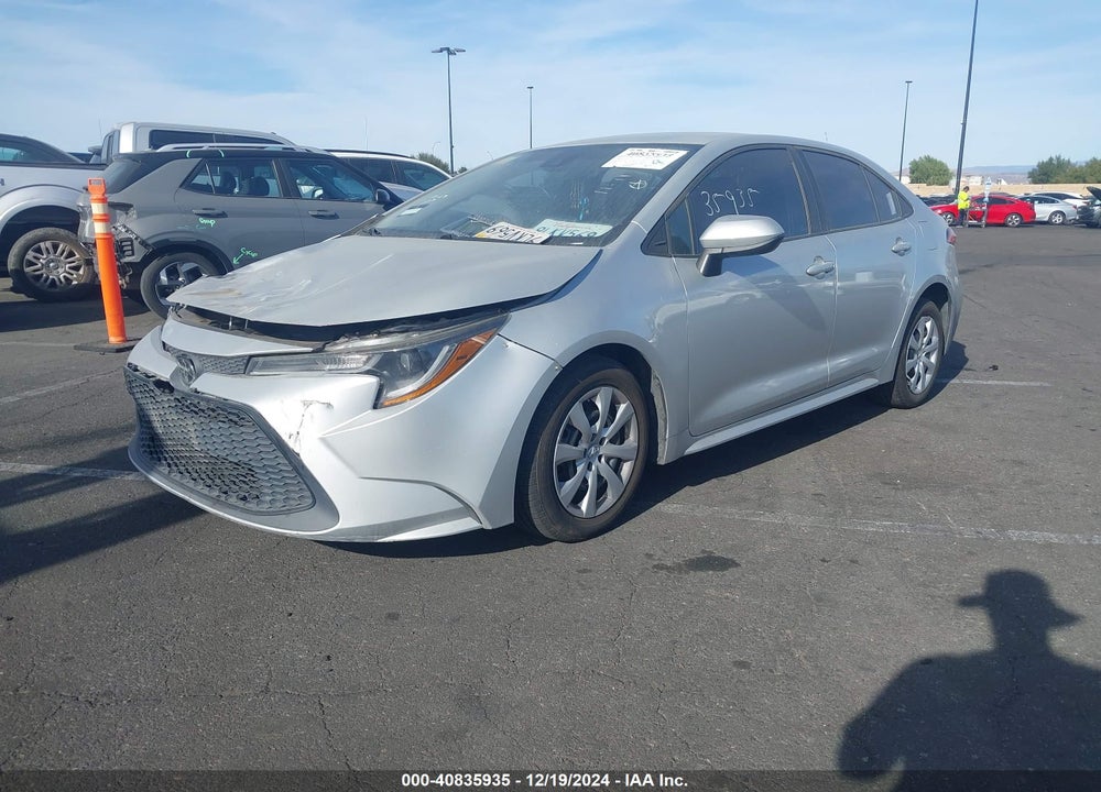 2022 TOYOTA COROLLA LE VIN: 5YFEPMAE3NP275832