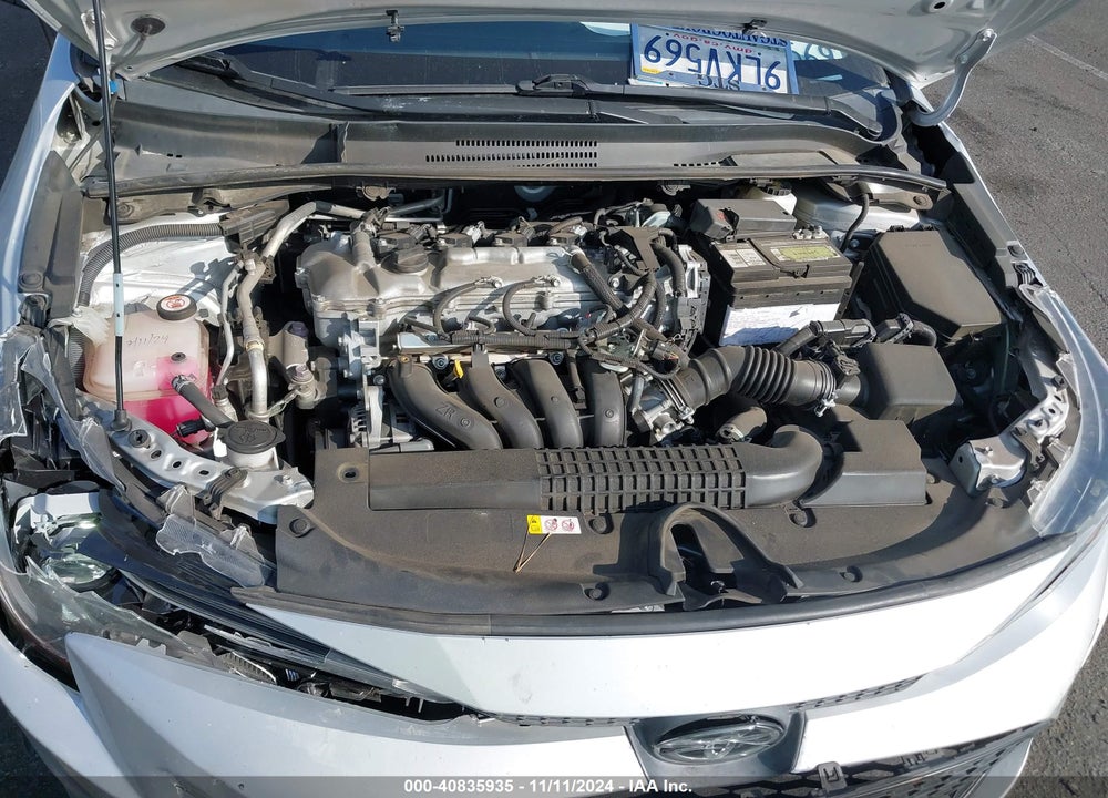 2022 TOYOTA COROLLA LE VIN: 5YFEPMAE3NP275832