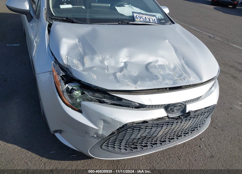 2022 TOYOTA COROLLA LE VIN: 5YFEPMAE3NP275832