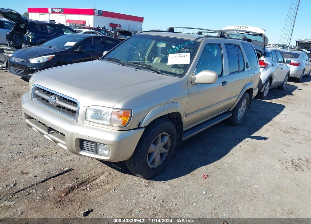 2001 NISSAN PATHFINDER LE VIN: JN8DR07Y61W508804