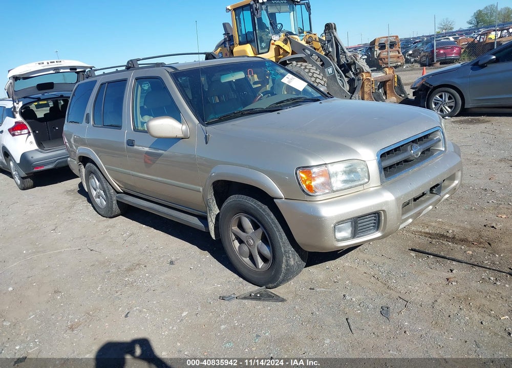 2001 NISSAN PATHFINDER LE VIN: JN8DR07Y61W508804