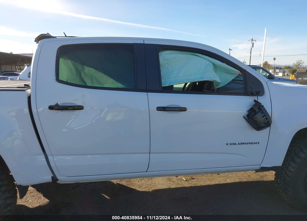 2021 CHEVROLET COLORADO 4WD SHORT BOX Z71 VIN: 1GCGTDEN6M1193112