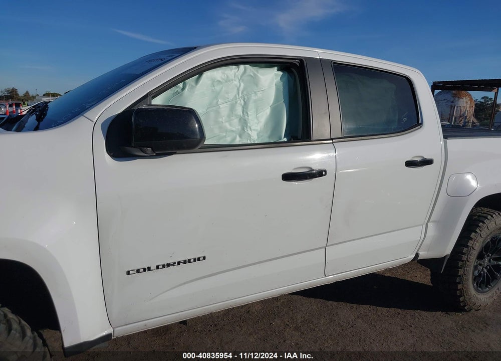2021 CHEVROLET COLORADO 4WD SHORT BOX Z71 VIN: 1GCGTDEN6M1193112