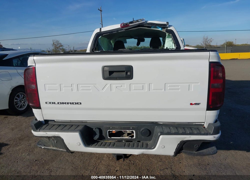 2021 CHEVROLET COLORADO 4WD SHORT BOX Z71 VIN: 1GCGTDEN6M1193112