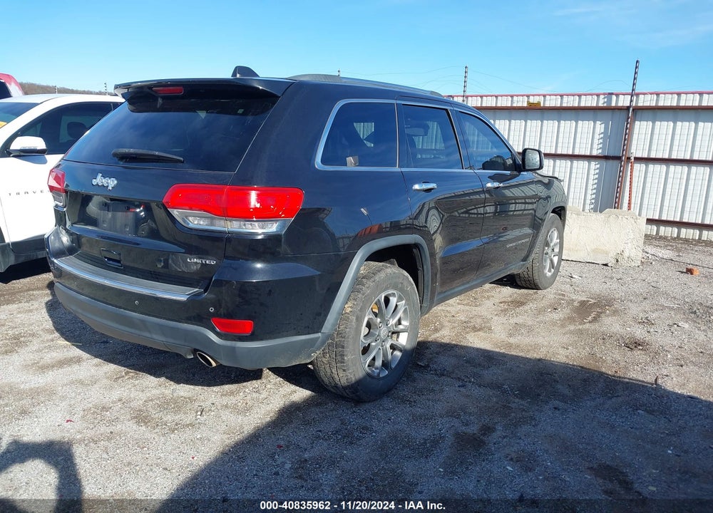 2015 JEEP GRAND CHEROKEE LIMITED VIN: 1C4RJEBG5FC779625