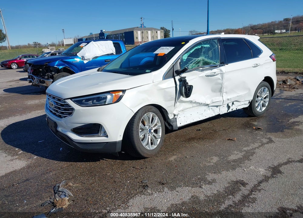 2020 FORD EDGE TITANIUM VIN: 2FMPK3K96LBB03895