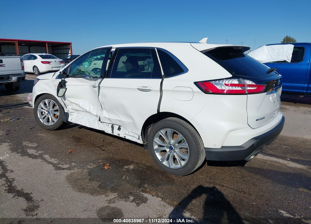2020 FORD EDGE TITANIUM VIN: 2FMPK3K96LBB03895