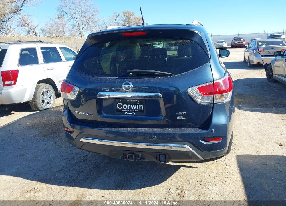 2014 NISSAN PATHFINDER SL VIN: 5N1AR2MMXEC722127