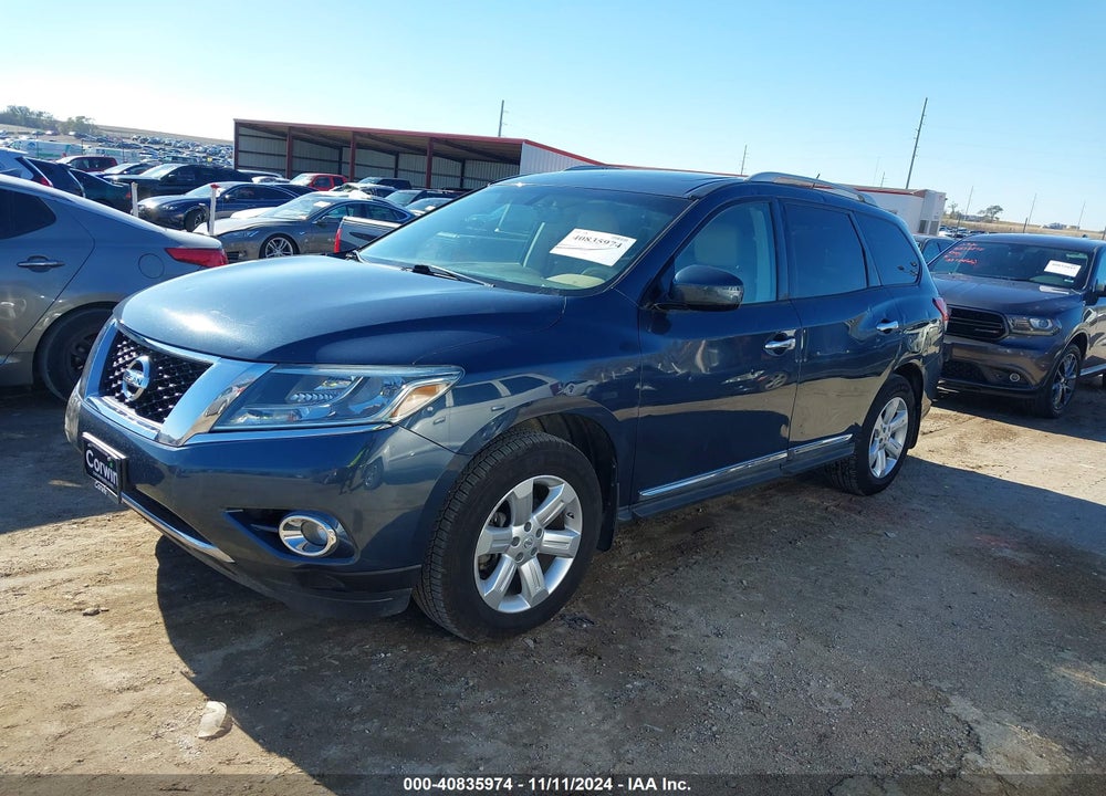 2014 NISSAN PATHFINDER SL VIN: 5N1AR2MMXEC722127
