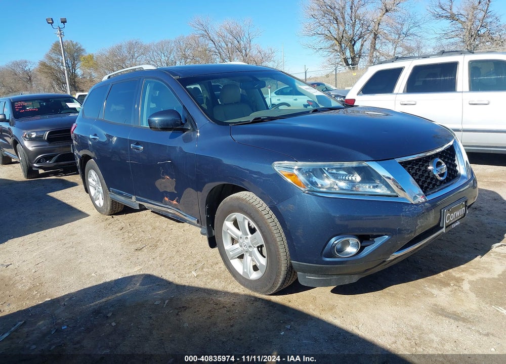 2014 NISSAN PATHFINDER SL VIN: 5N1AR2MMXEC722127