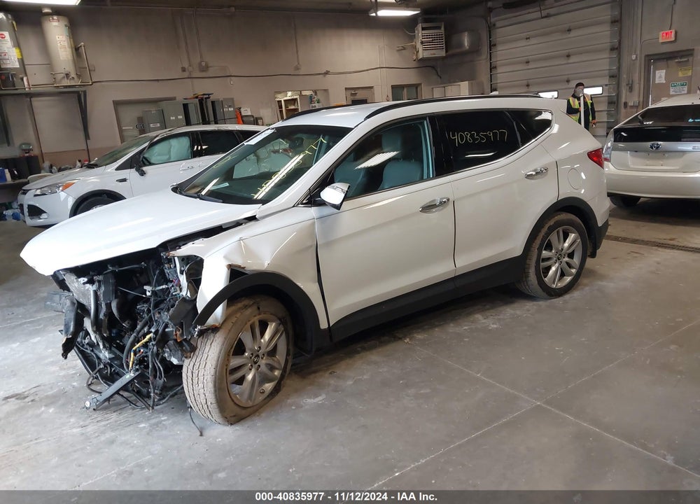 2014 HYUNDAI SANTA FE SPORT 2.0L TURBO VIN: 5XYZUDLA1EG155732