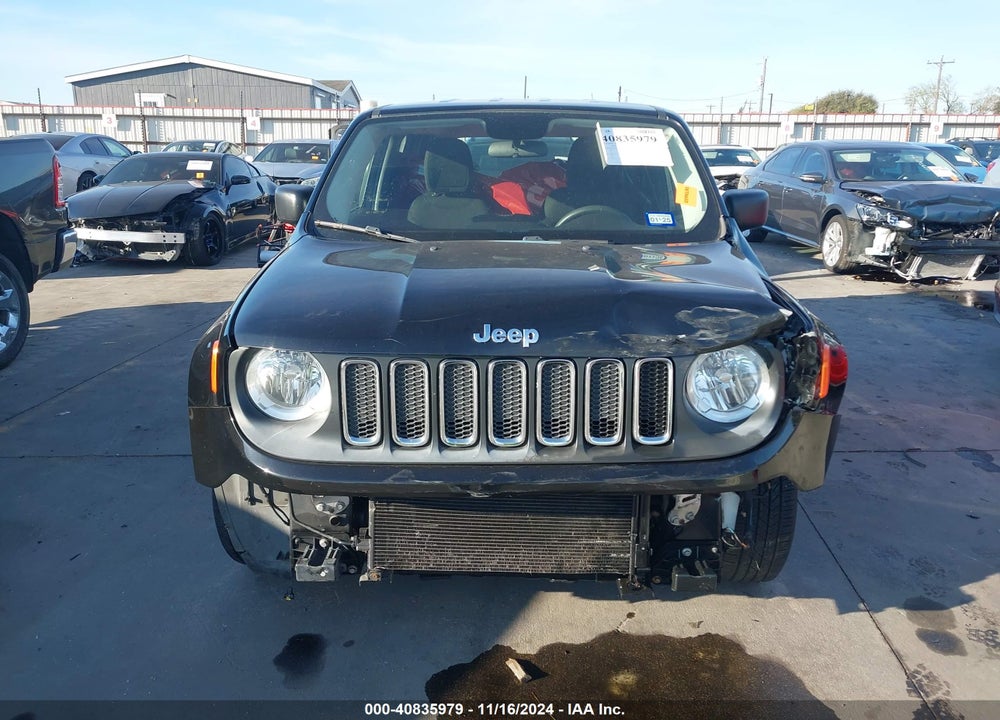 2015 JEEP RENEGADE SPORT VIN: ZACCJAAT3FPB20239