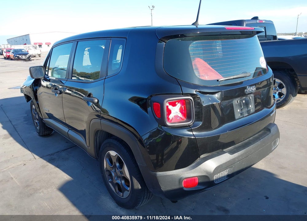 2015 JEEP RENEGADE SPORT VIN: ZACCJAAT3FPB20239