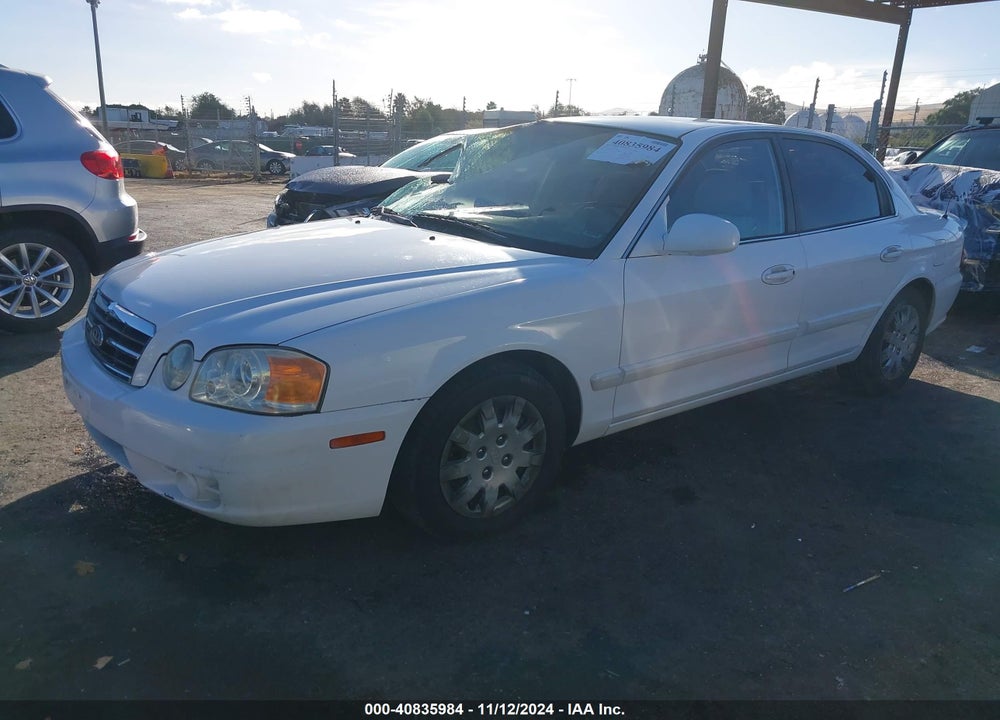 2004 KIA OPTIMA EX/LX VIN: KNAGD126245318153