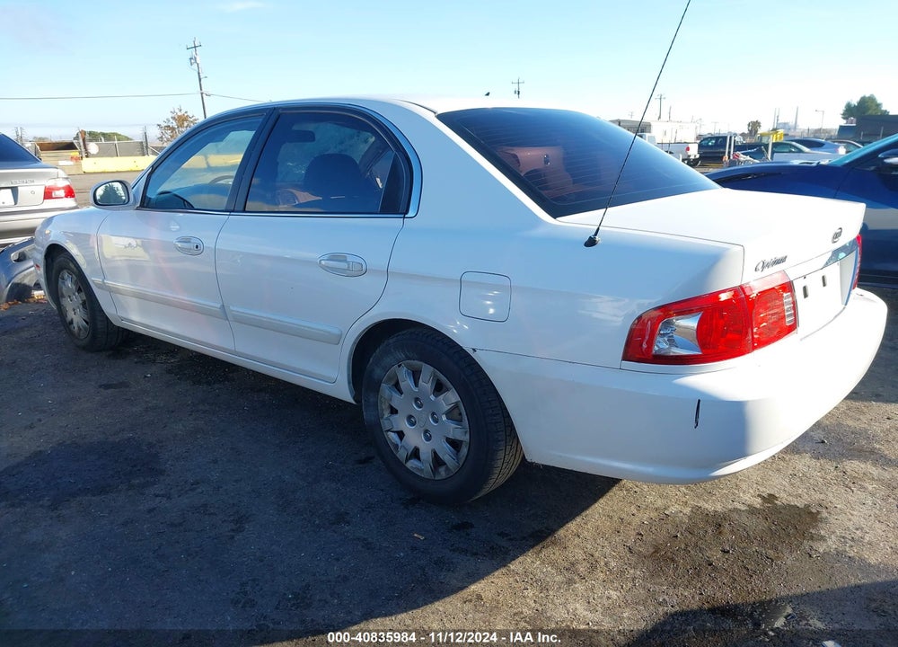 2004 KIA OPTIMA EX/LX VIN: KNAGD126245318153