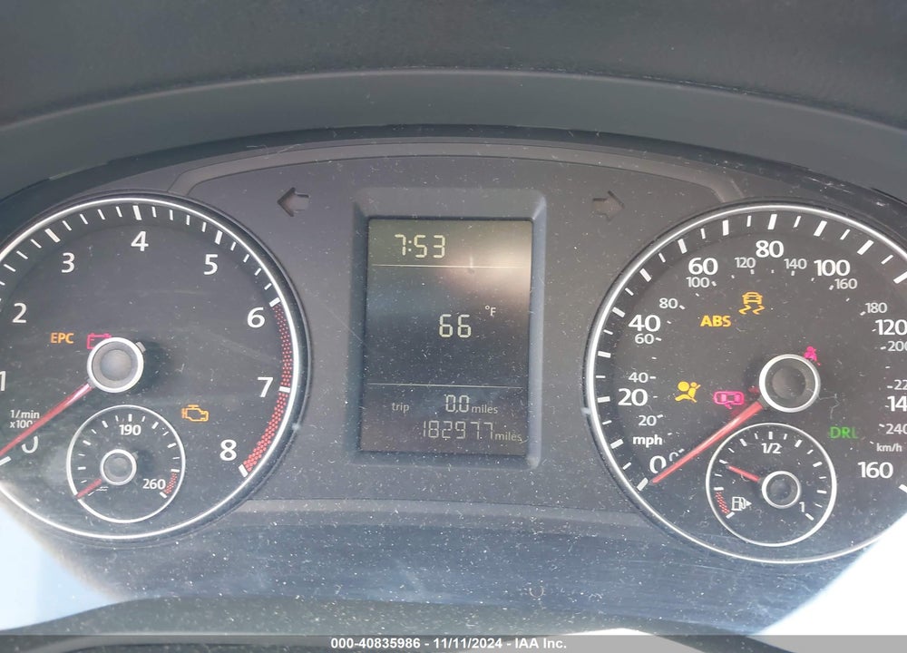 2012 VOLKSWAGEN PASSAT 2.5L S VIN: 1VWAH7A36CC092844