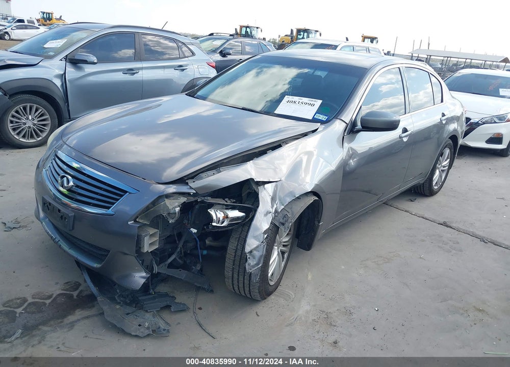 2013 INFINITI G37X VIN: JN1CV6AR0DM768156
