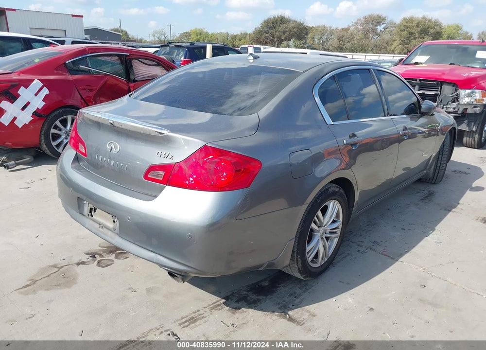 2013 INFINITI G37X VIN: JN1CV6AR0DM768156