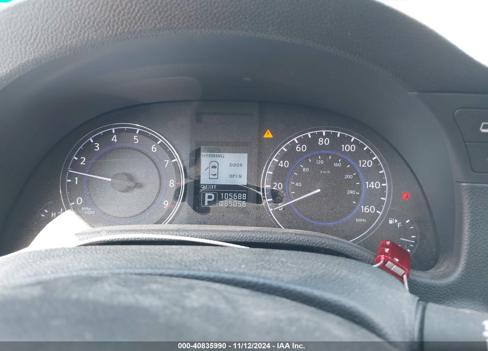 2013 INFINITI G37X VIN: JN1CV6AR0DM768156