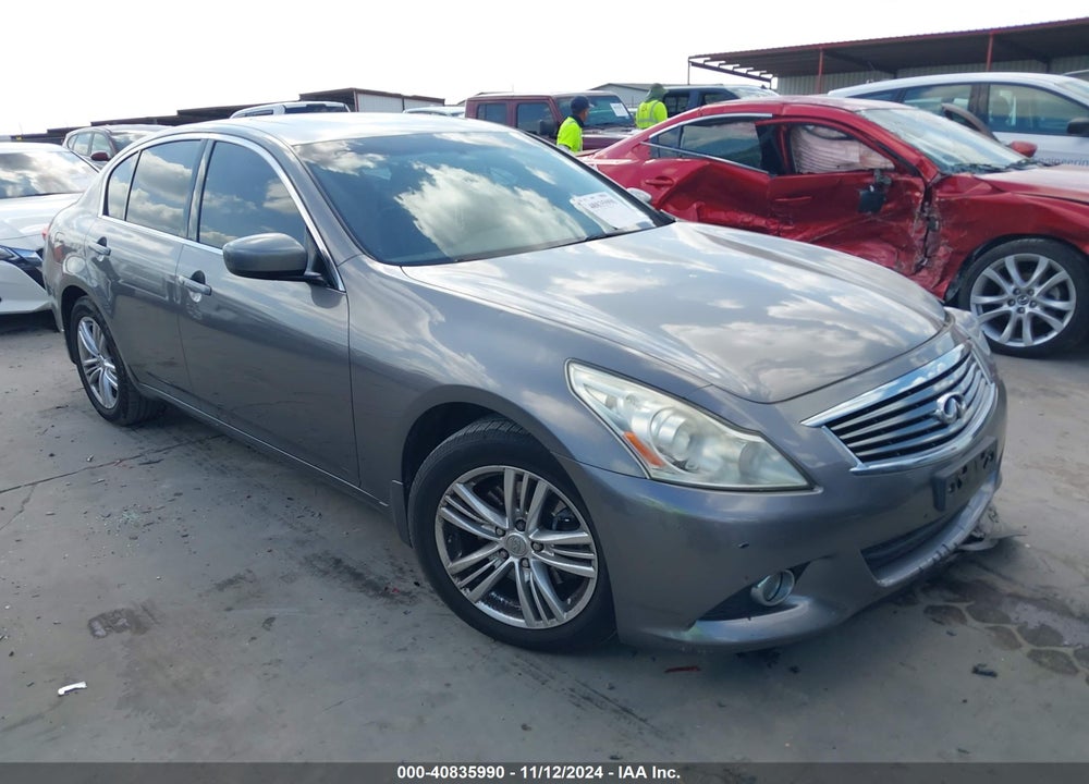 2013 INFINITI G37X VIN: JN1CV6AR0DM768156