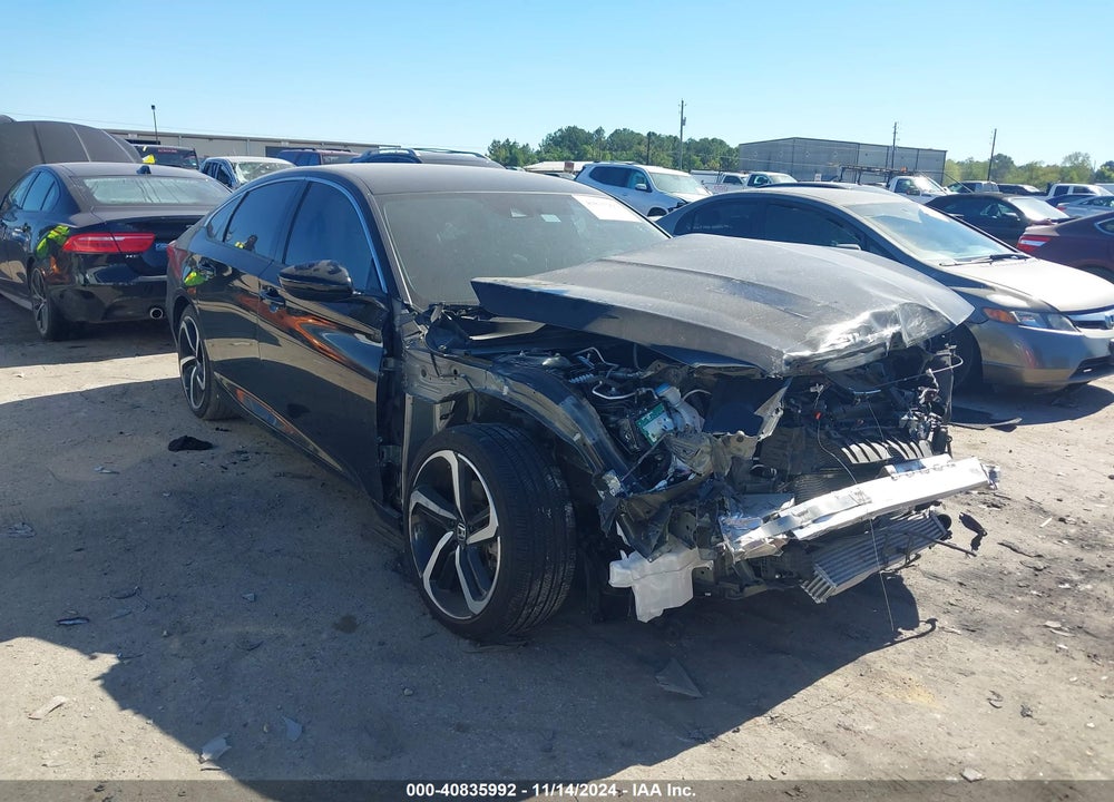2022 HONDA ACCORD SPORT VIN: 1HGCV1F32NA085805