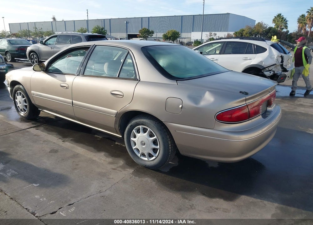 2001 BUICK CENTURY CUSTOM VIN: 2G4WS52J711187374