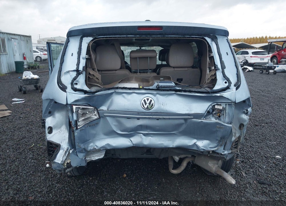 2012 VOLKSWAGEN ROUTAN SE VIN: 2C4RVABG8CR309301