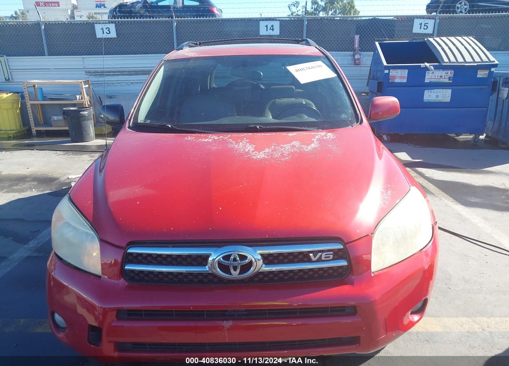 2008 TOYOTA RAV4 LIMITED V6 VIN: JTMZK31V786014063