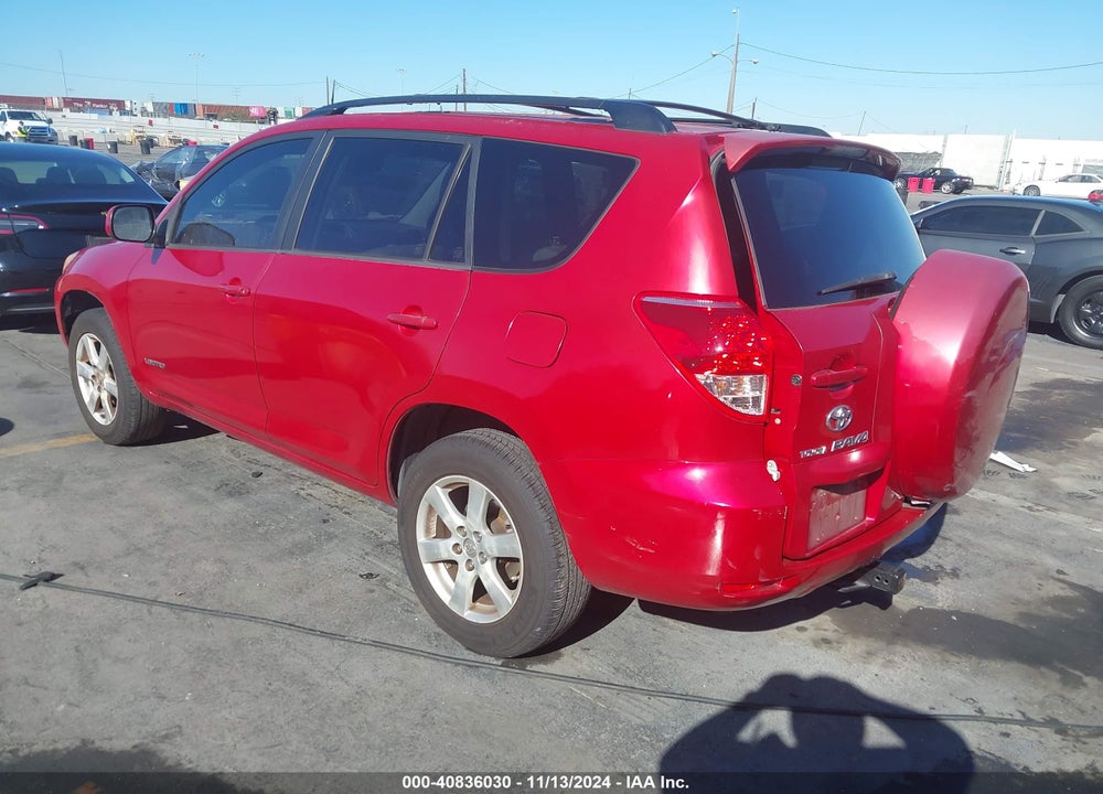 2008 TOYOTA RAV4 LIMITED V6 VIN: JTMZK31V786014063