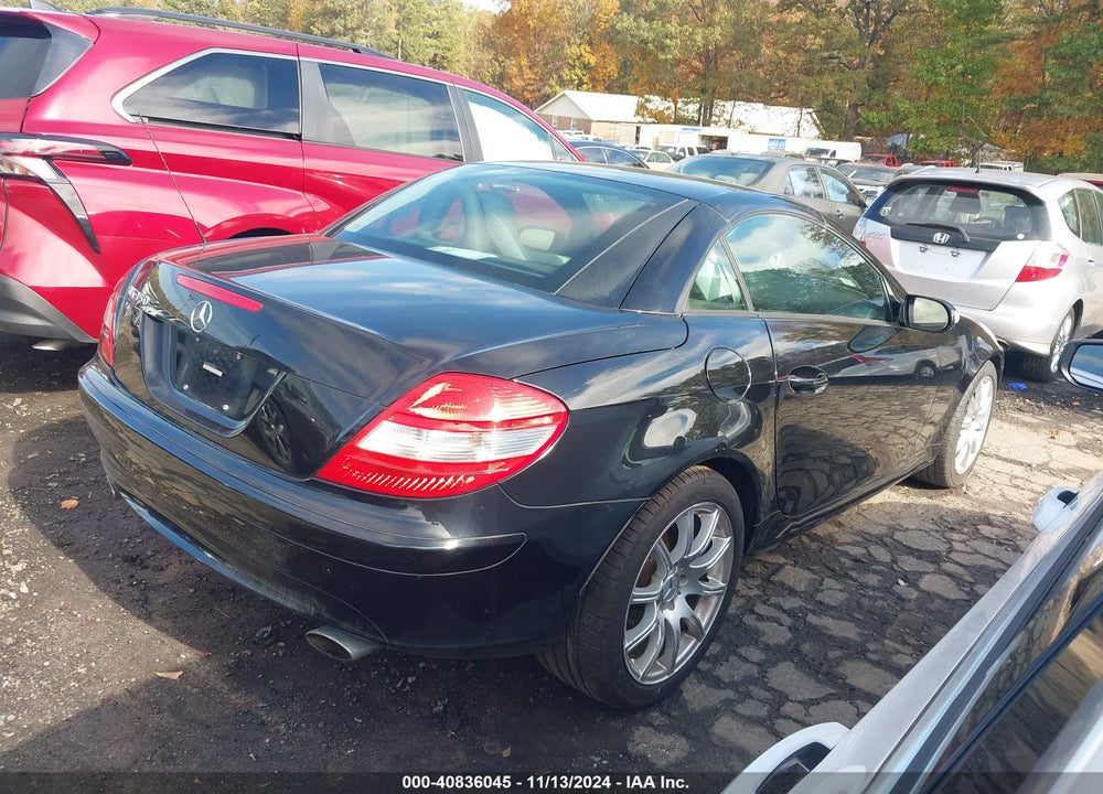 2005 MERCEDES-BENZ SLK 350 VIN: WDBWK56F45F066275
