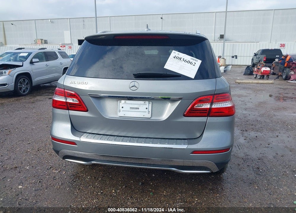 2015 MERCEDES-BENZ ML 350 VIN: 4JGDA5JB6FA502294