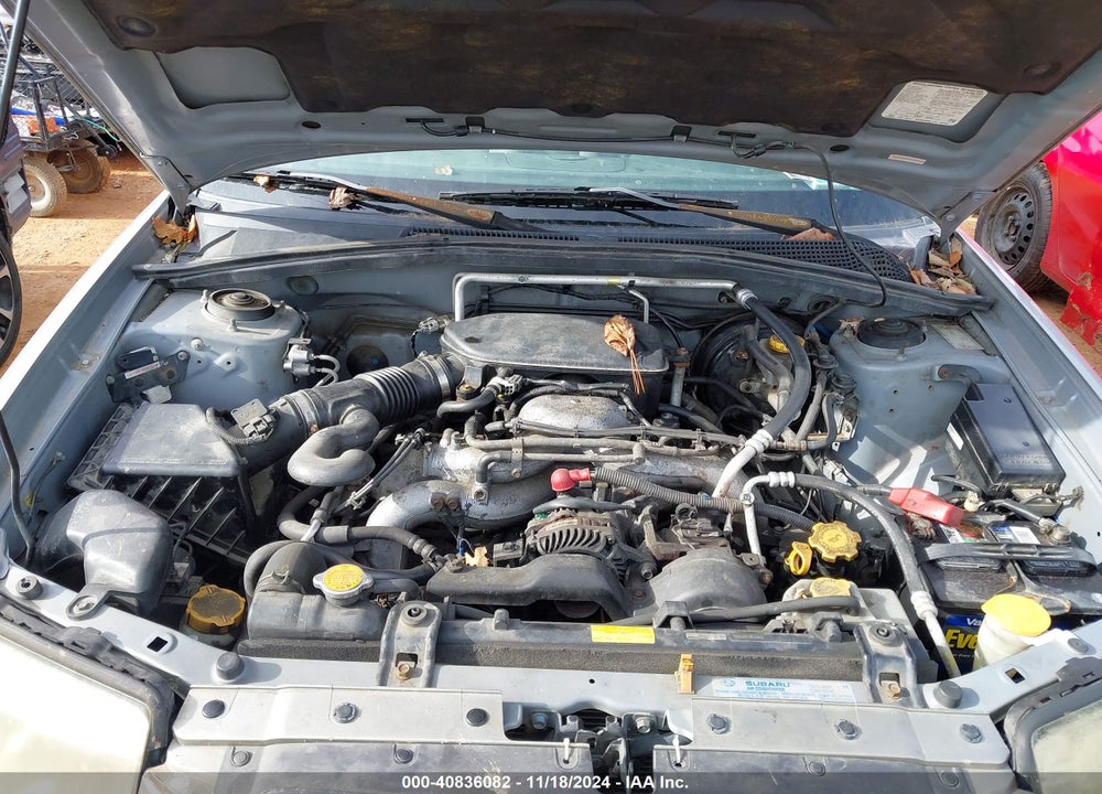 2007 SUBARU FORESTER 2.5X VIN: JF1SG65637H727509