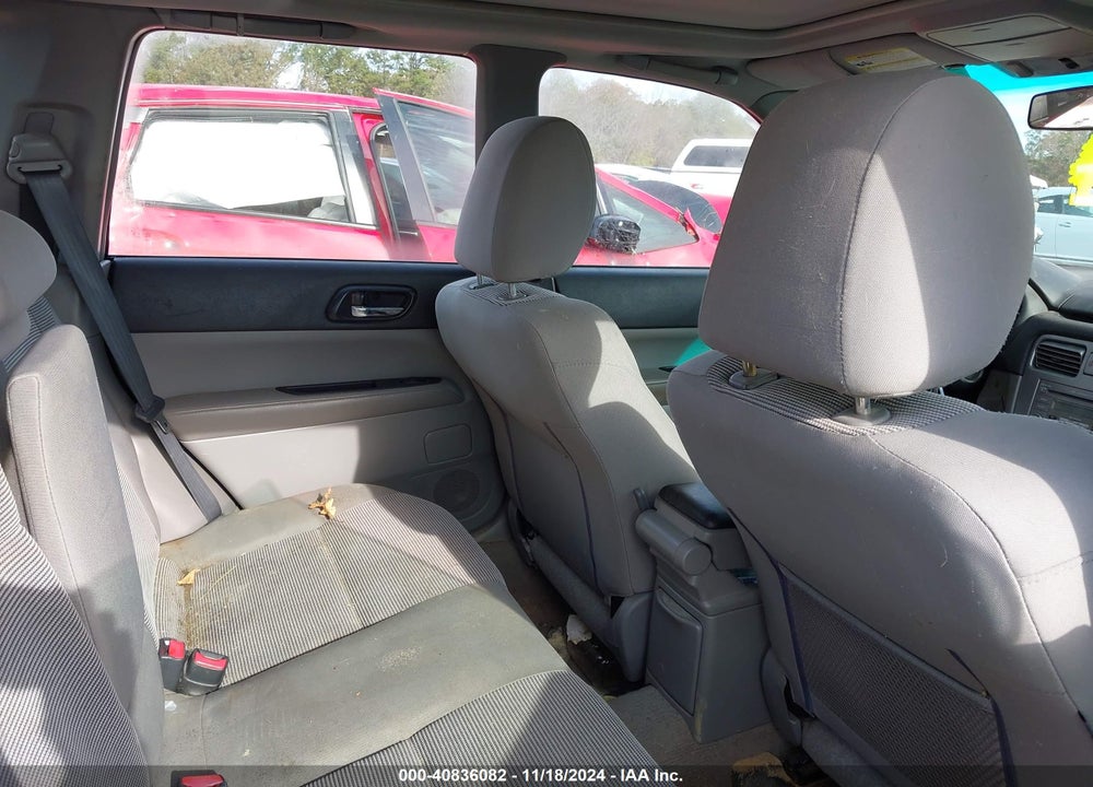 2007 SUBARU FORESTER 2.5X VIN: JF1SG65637H727509