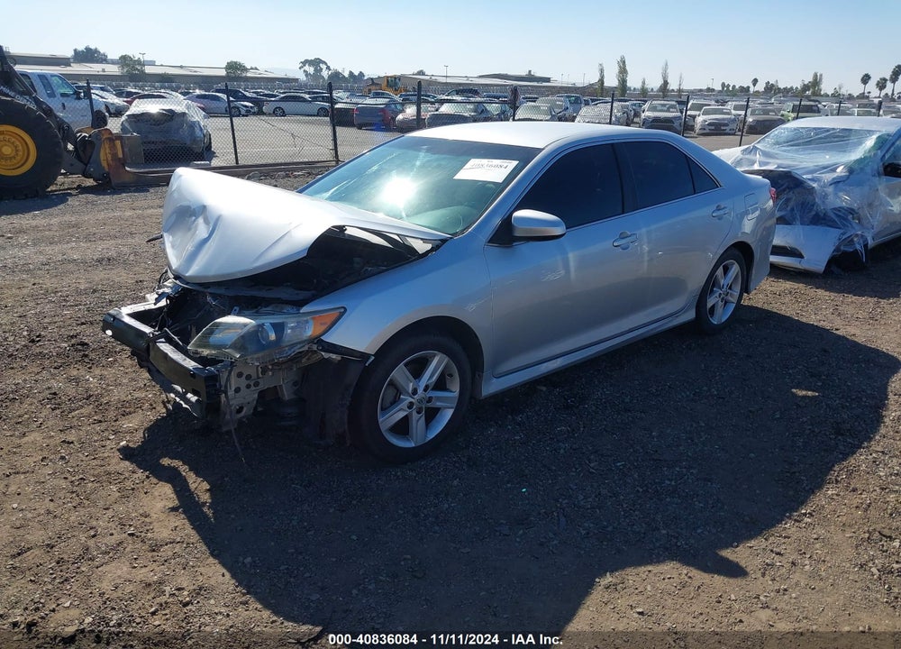 2014 TOYOTA CAMRY SE VIN: 4T1BF1FK7EU348606