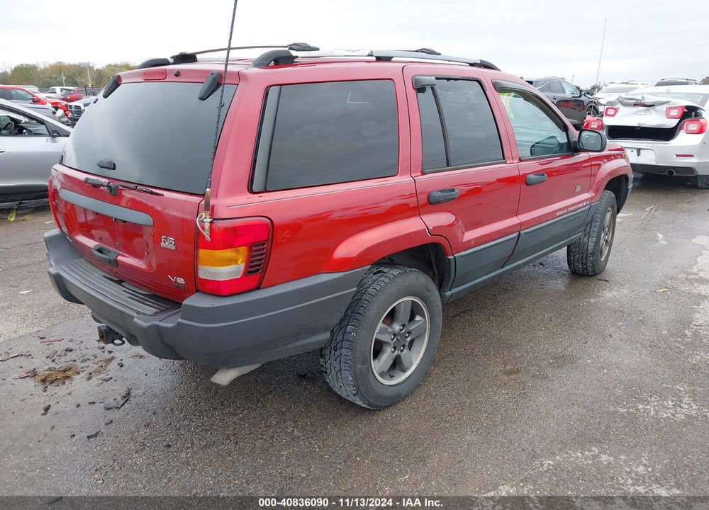 2004 JEEP GRAND CHEROKEE LAREDO VIN: 1J4GW48J84C198360