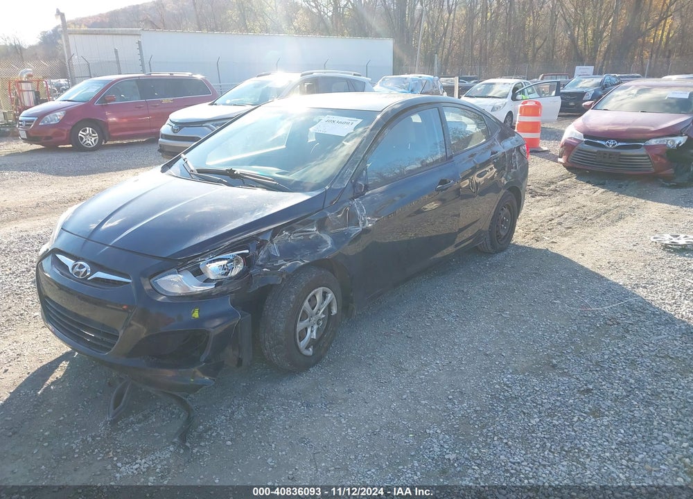 2014 HYUNDAI ACCENT GLS VIN: KMHCT4AE8EU751946