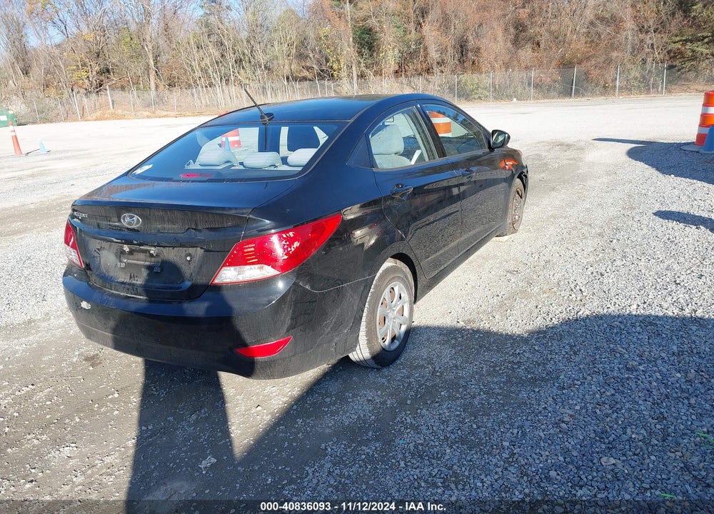 2014 HYUNDAI ACCENT GLS VIN: KMHCT4AE8EU751946
