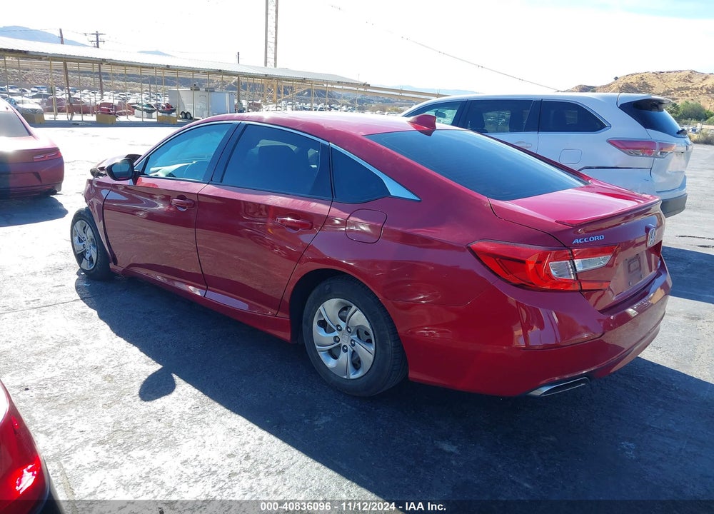 2019 HONDA ACCORD SPORT VIN: 1HGCV1F30KA021015