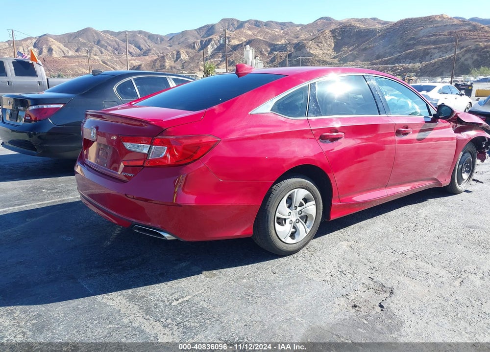 2019 HONDA ACCORD SPORT VIN: 1HGCV1F30KA021015