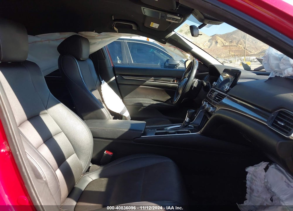 2019 HONDA ACCORD SPORT VIN: 1HGCV1F30KA021015