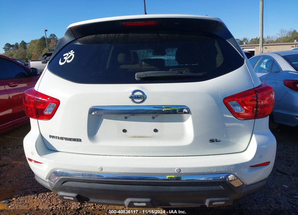 2017 NISSAN PATHFINDER SL VIN: 5N1DR2MN8HC618519