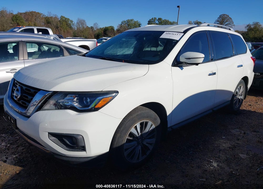 2017 NISSAN PATHFINDER SL VIN: 5N1DR2MN8HC618519