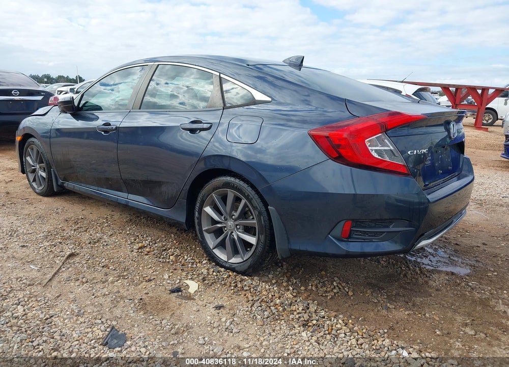 2019 HONDA CIVIC EX VIN: 19XFC1F31KE004884