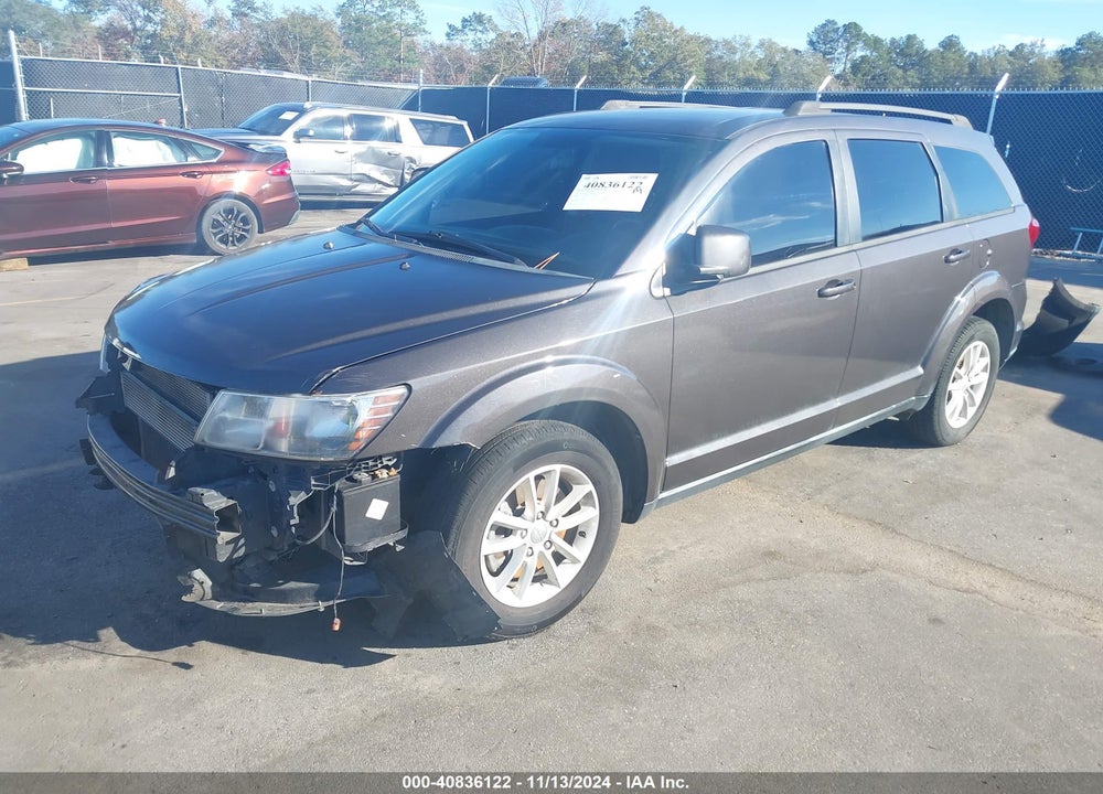 2015 DODGE JOURNEY SXT VIN: 3C4PDCBG7FT696866