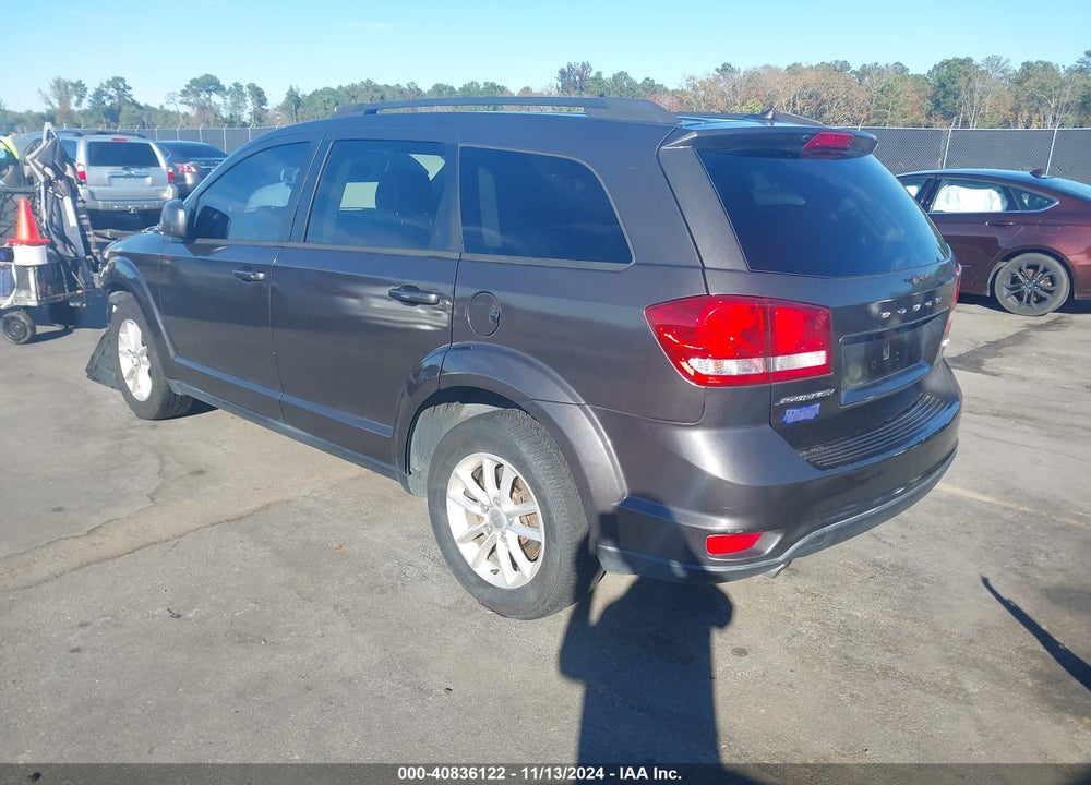 2015 DODGE JOURNEY SXT VIN: 3C4PDCBG7FT696866