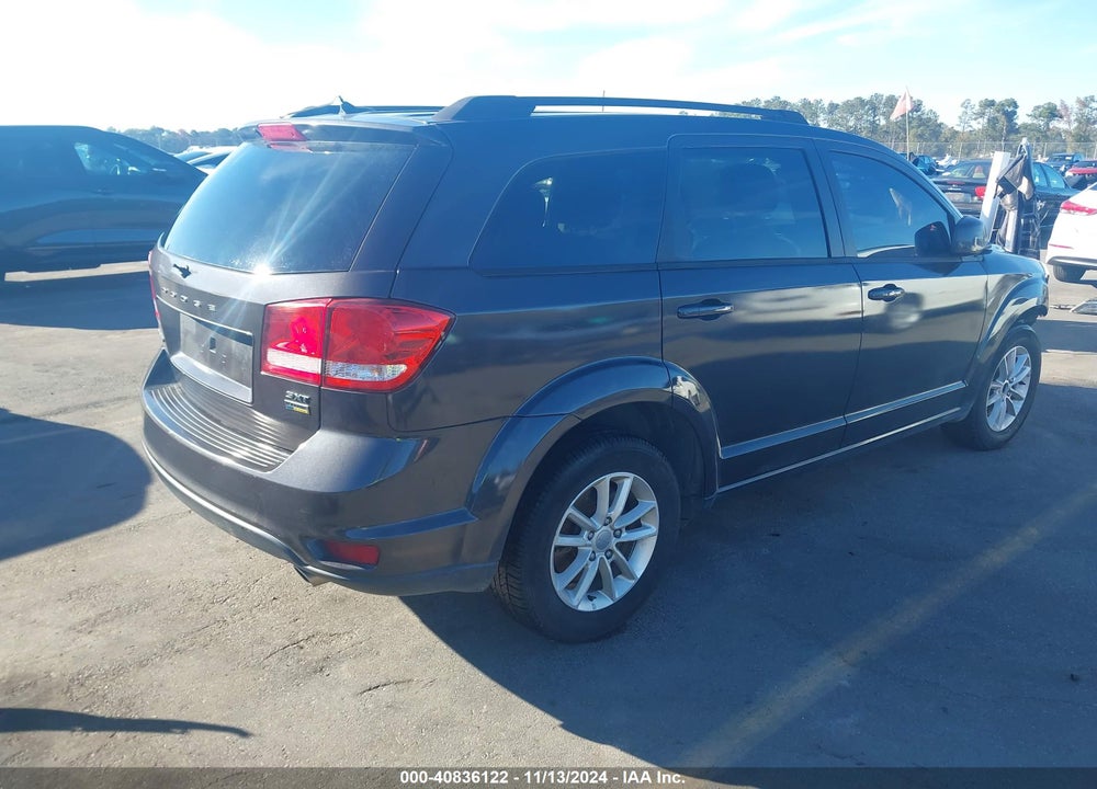 2015 DODGE JOURNEY SXT VIN: 3C4PDCBG7FT696866