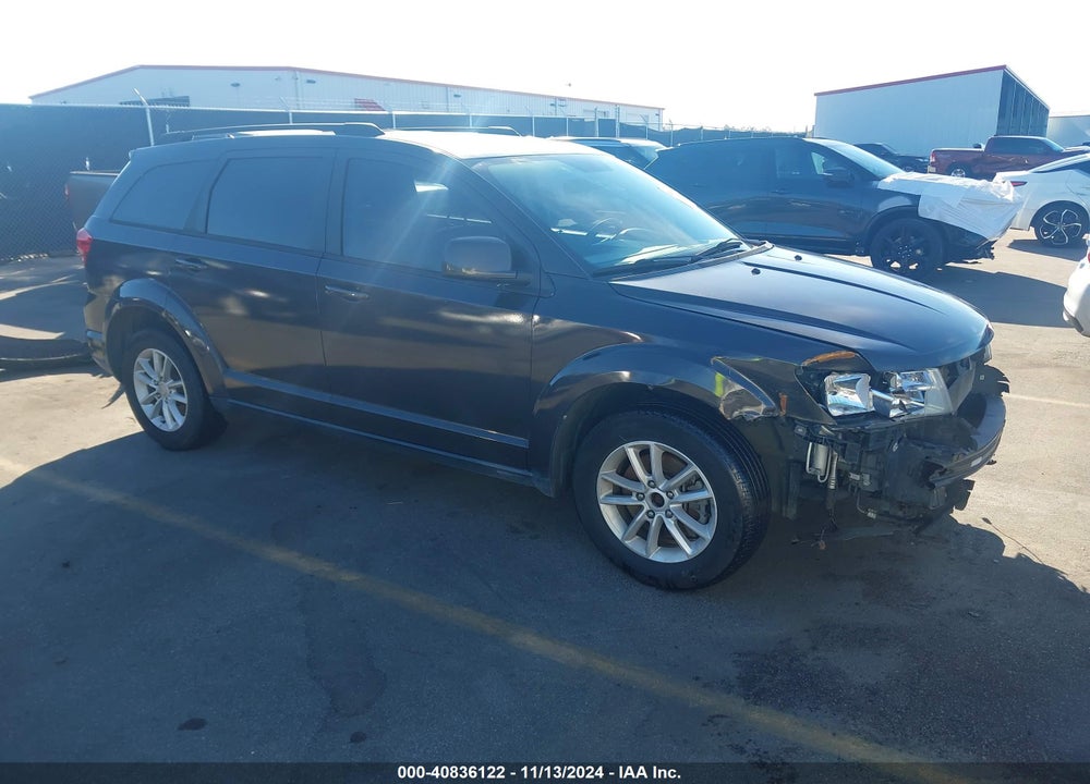 2015 DODGE JOURNEY SXT VIN: 3C4PDCBG7FT696866