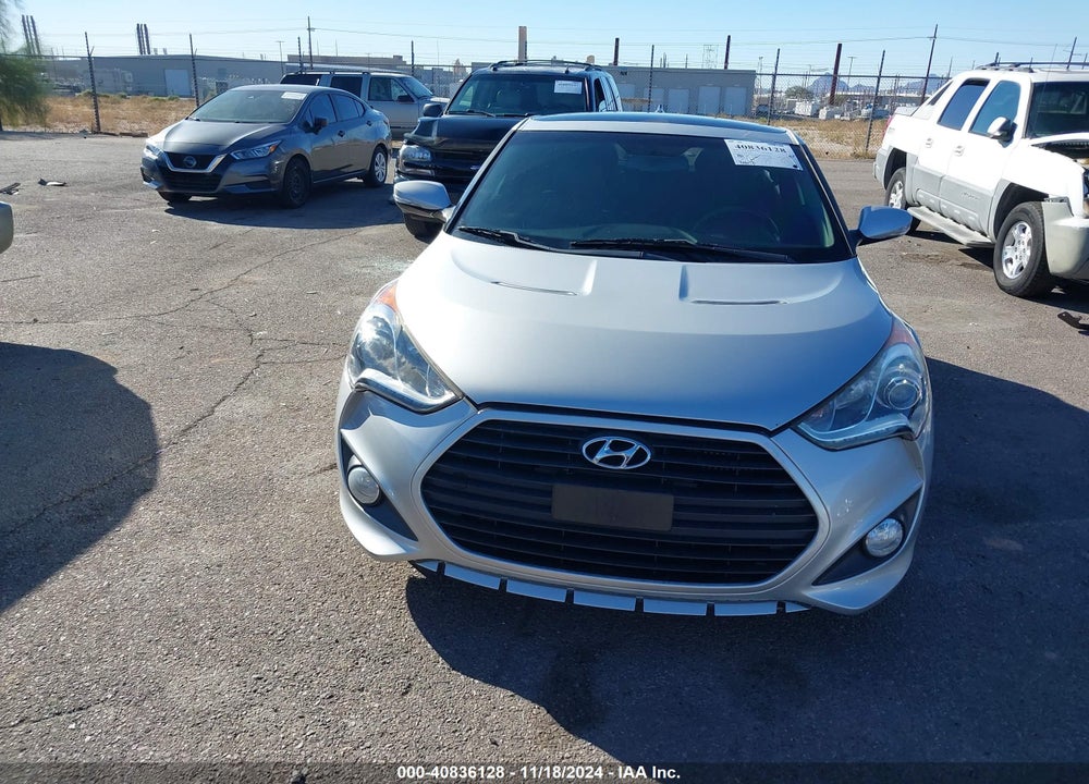2015 HYUNDAI VELOSTER TURBO VIN: KMHTC6AE9FU222583